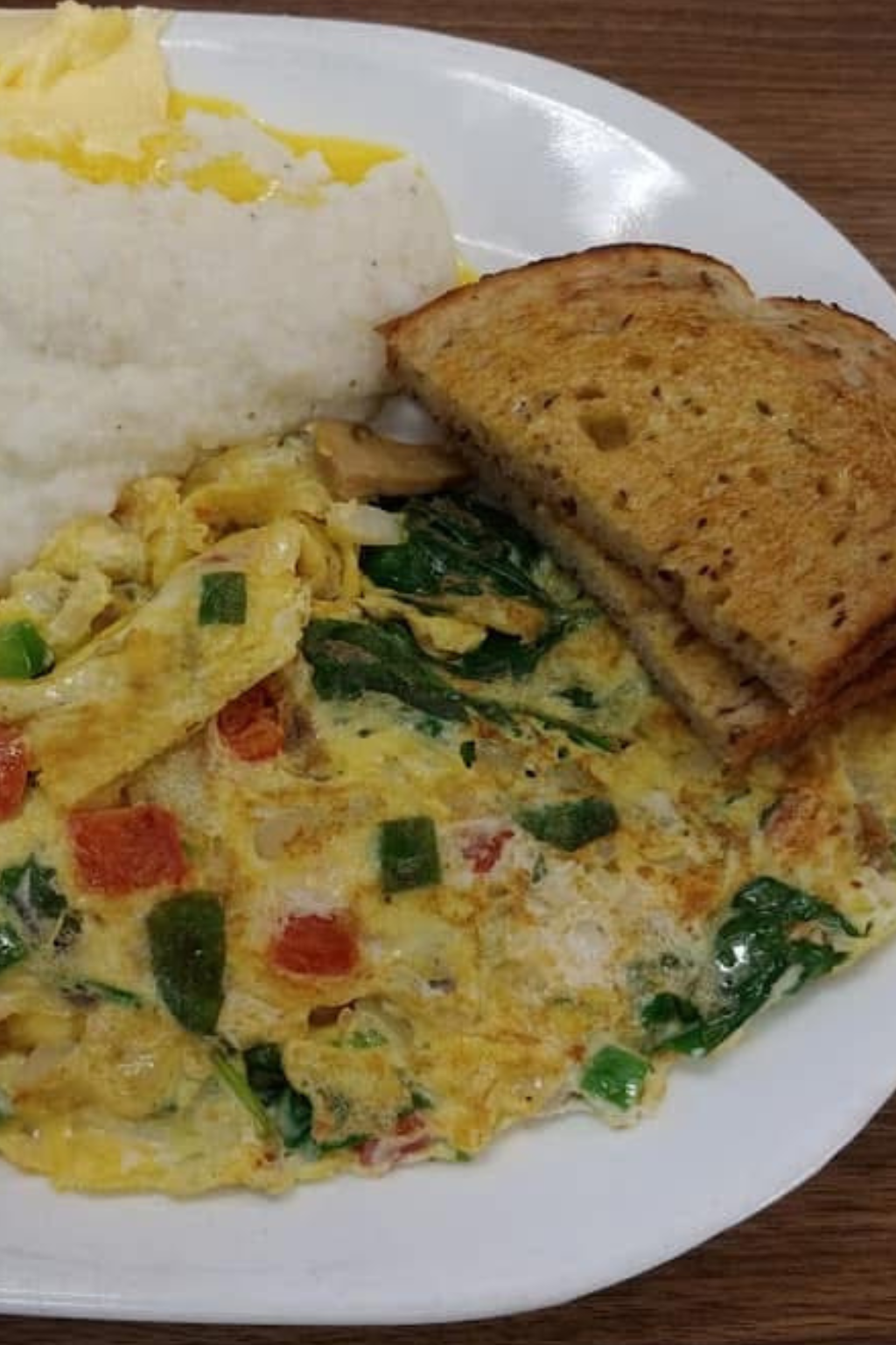 Bread Omelet breakfast