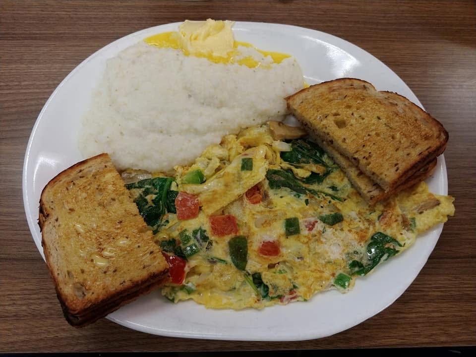 Bread Omelet breakfast large